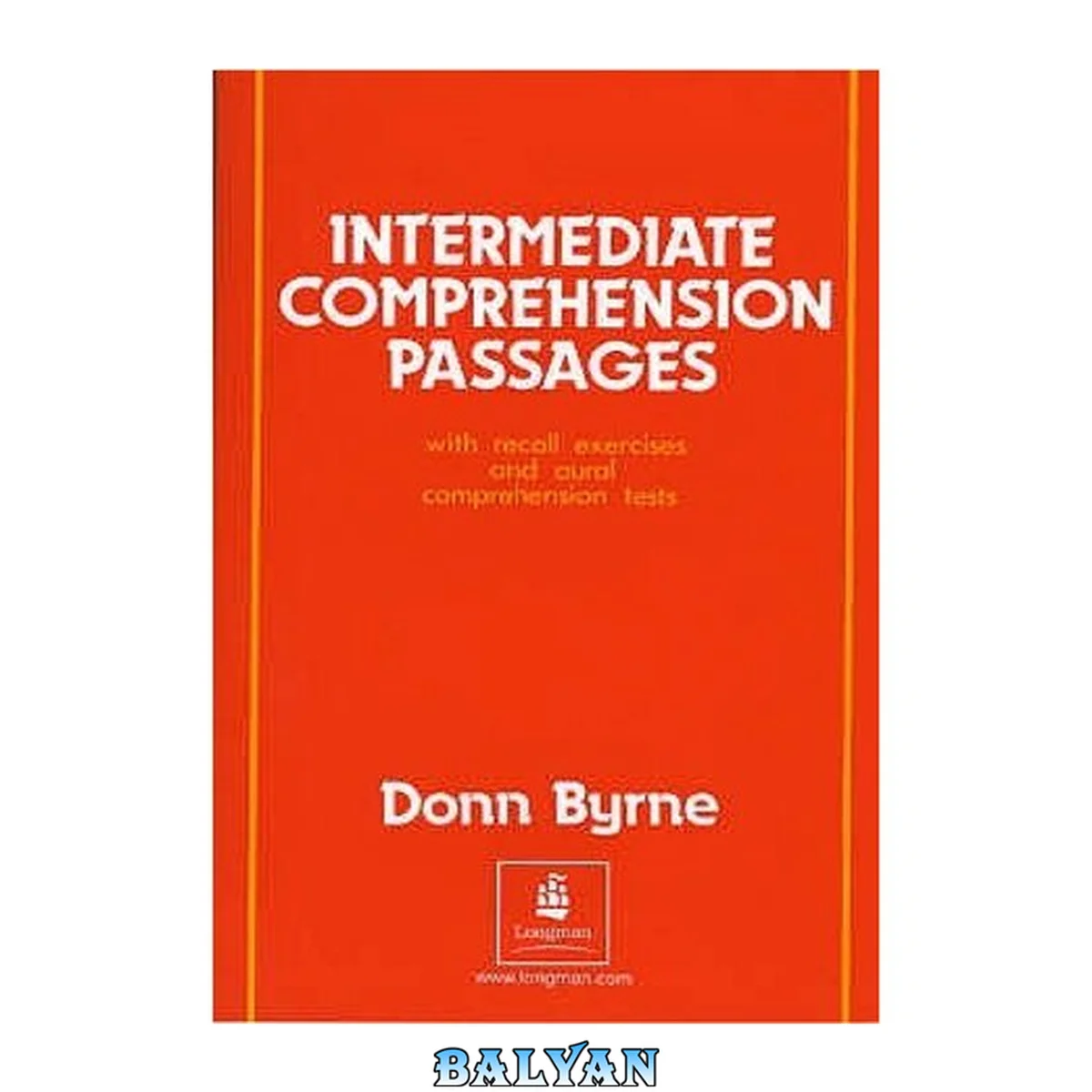 جلد کتاب Intermediate Comprehension Passages (Properly Bookmarked)
