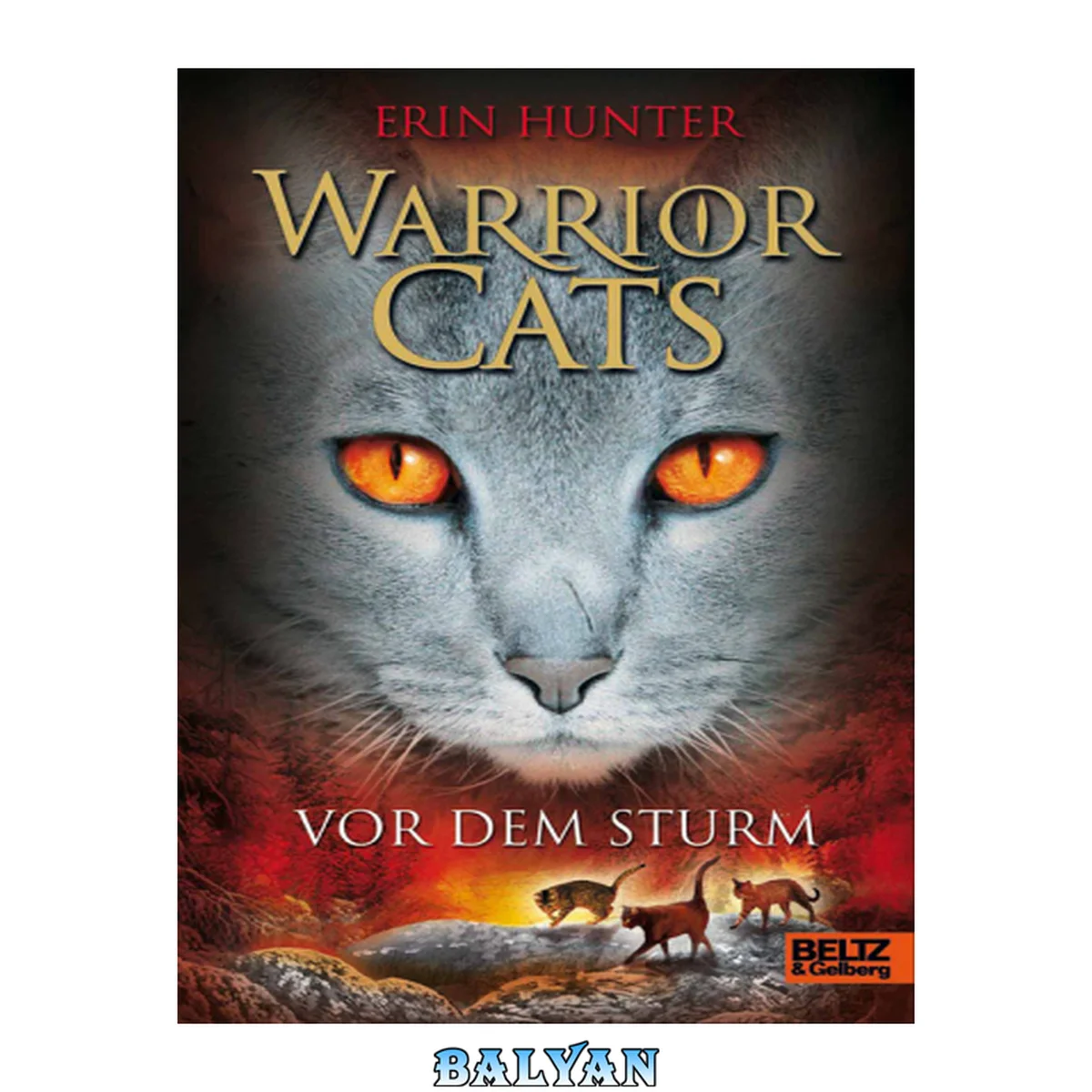 جلد کتاب Warrior Cats. Vor dem Sturm I, Band 4