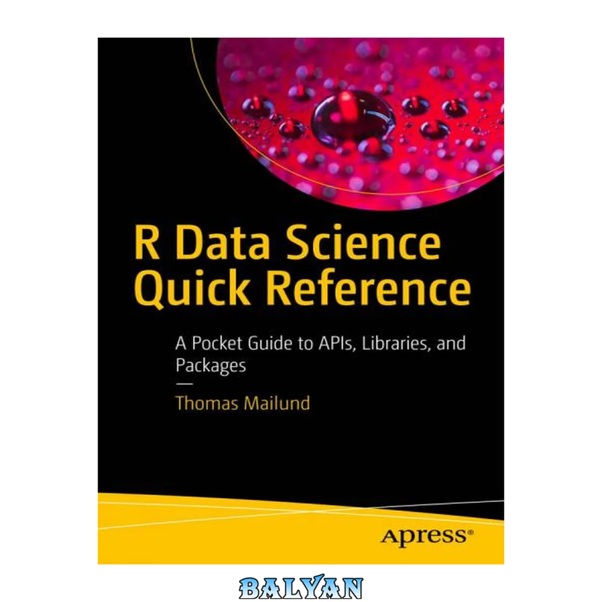 جلد کتاب R Data Science Quick Reference : A Pocket Guide to APIs, Libraries, and Packages
