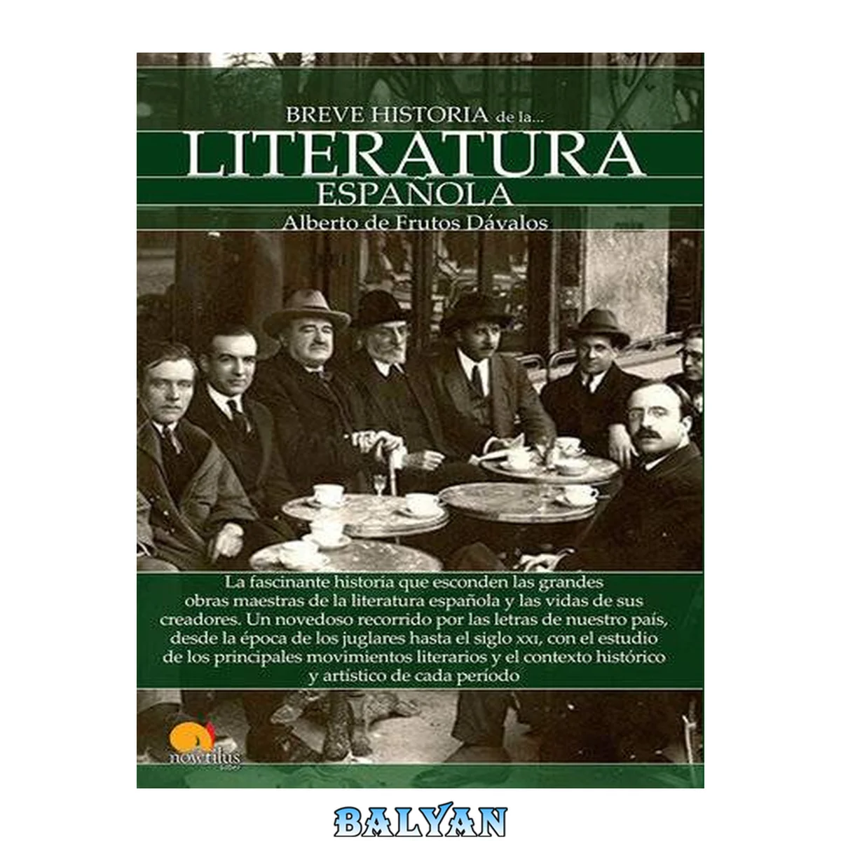 جلد کتاب Breve historia de la Literatura española