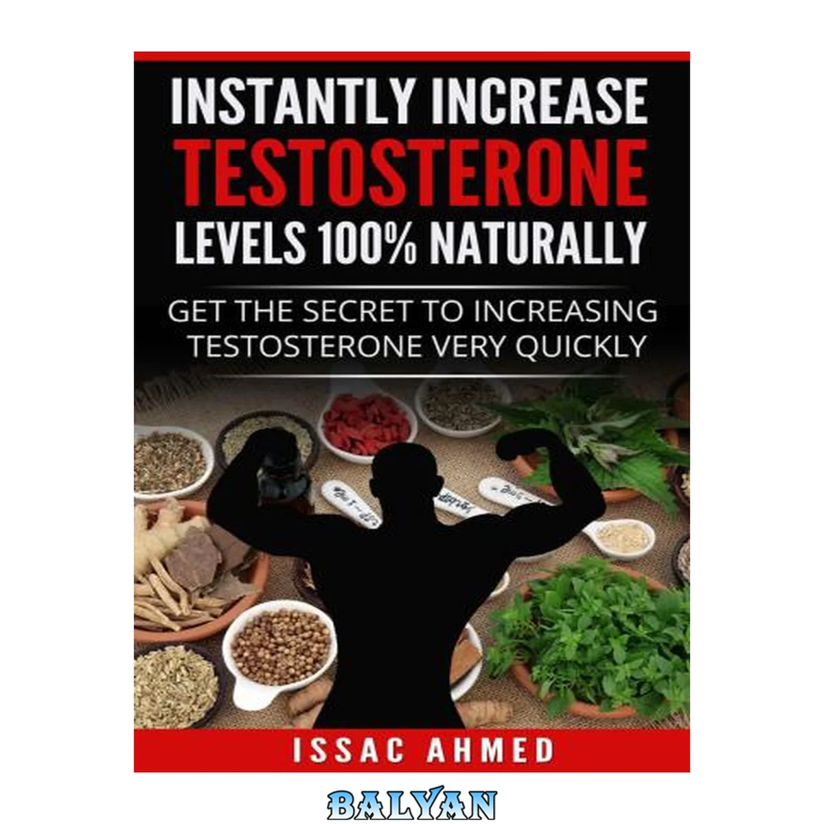 جلد کتاب Instantly Increase Testosterone Levels 100% Naturally: Get The Secret To Increasing Testosterone Very Quickly