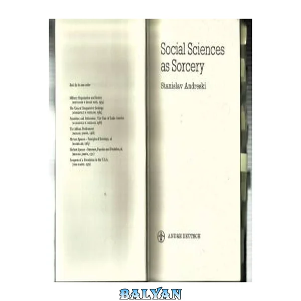 Social Sciences as Sorcery