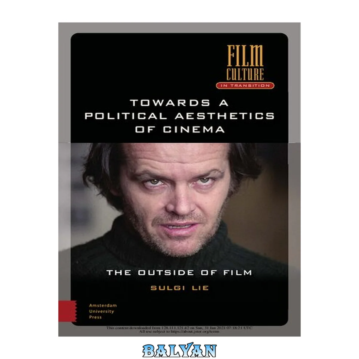 جلد کتاب Towards a Political Aesthetics of Cinema : The Outside of Film