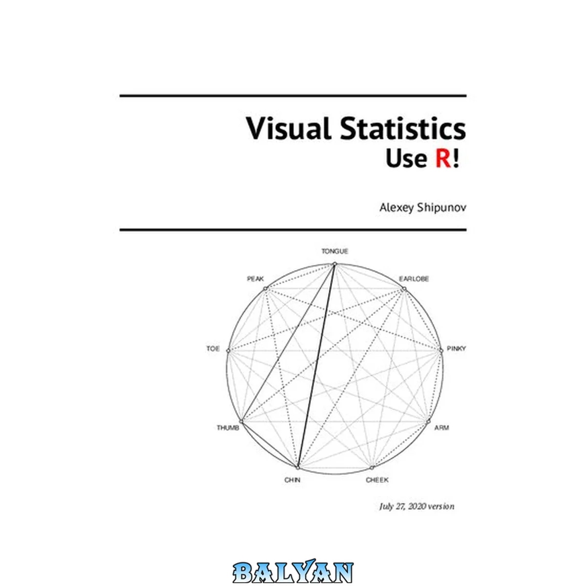 جلد کتاب Visual Statistics Use R!