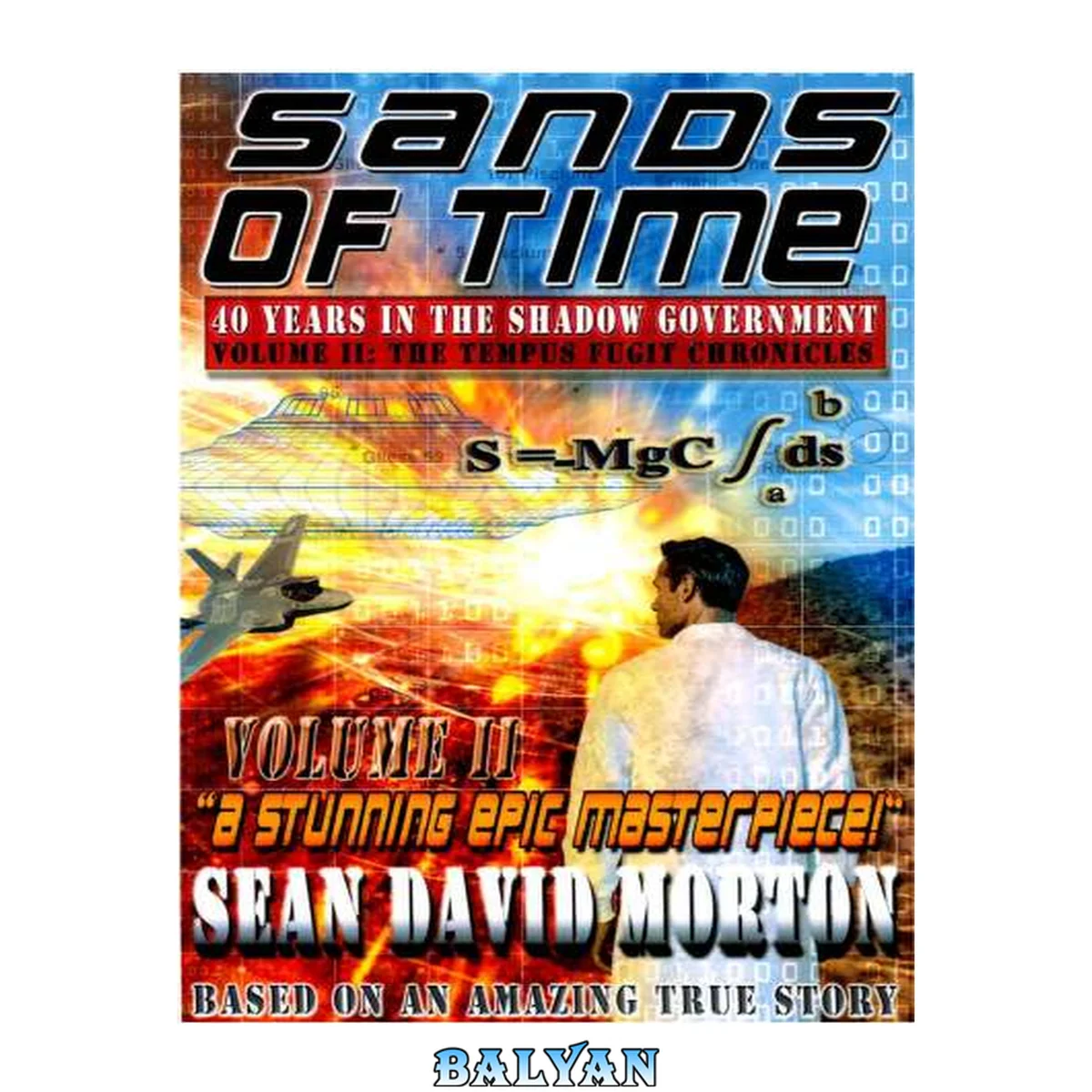 جلد کتاب Sands of time 02 40 years in the shadow government