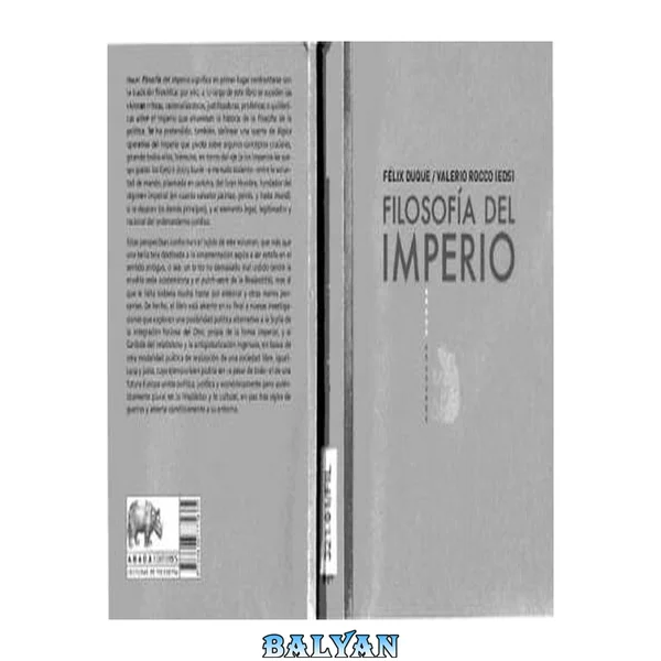 La Filosofia Del Imperio
