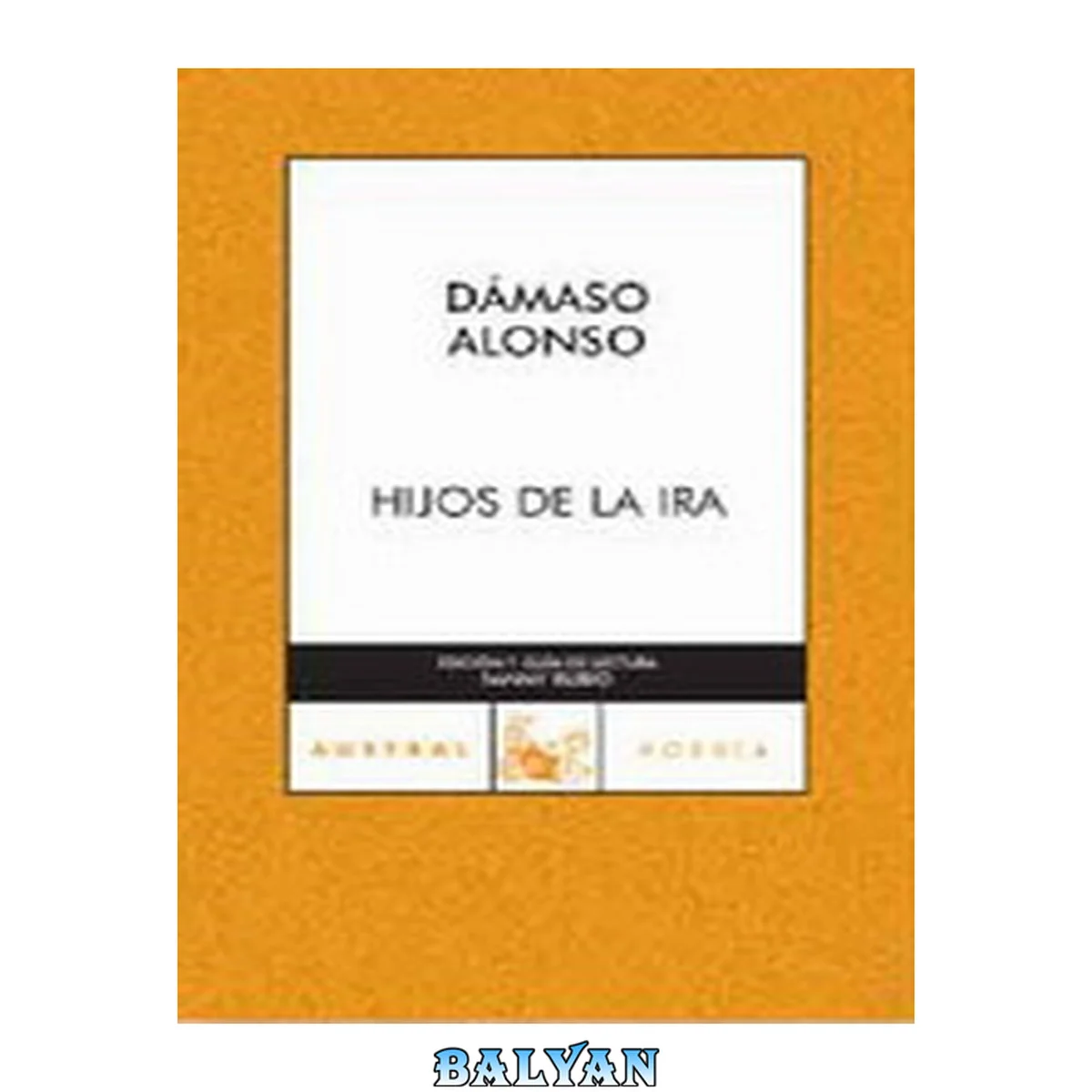 جلد کتاب Hijos de la ira