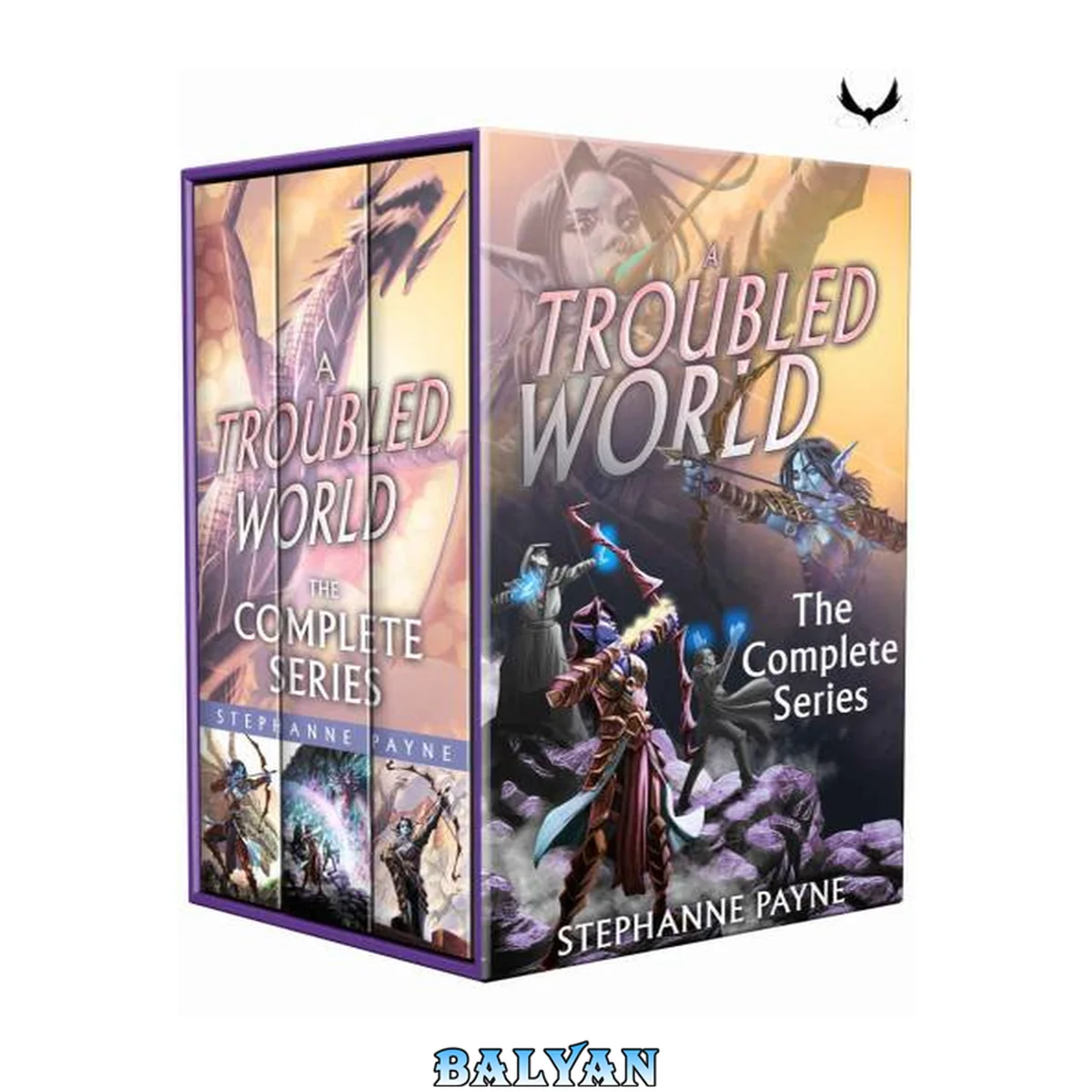جلد کتاب A Troubled World: The Complete Series: (A LitRPG Adventure Box Set)