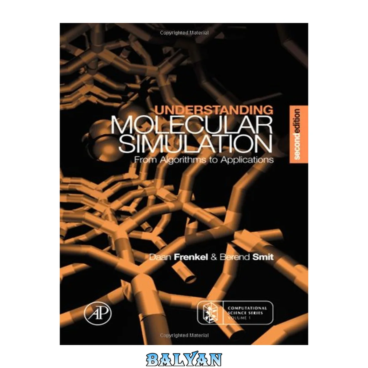 جلد کتاب Understanding Molecular Simulation, Second Edition: From Algorithms to Applications (Computational Science Series 1)