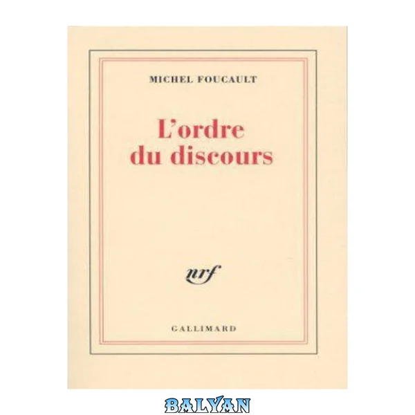 L'ordre du discours