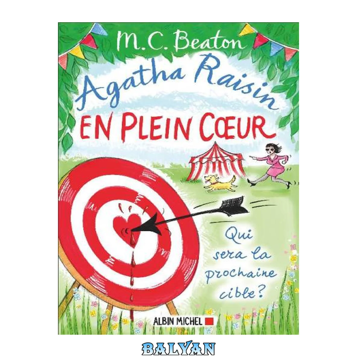جلد کتاب Agatha Raisin T34 En plein cœur