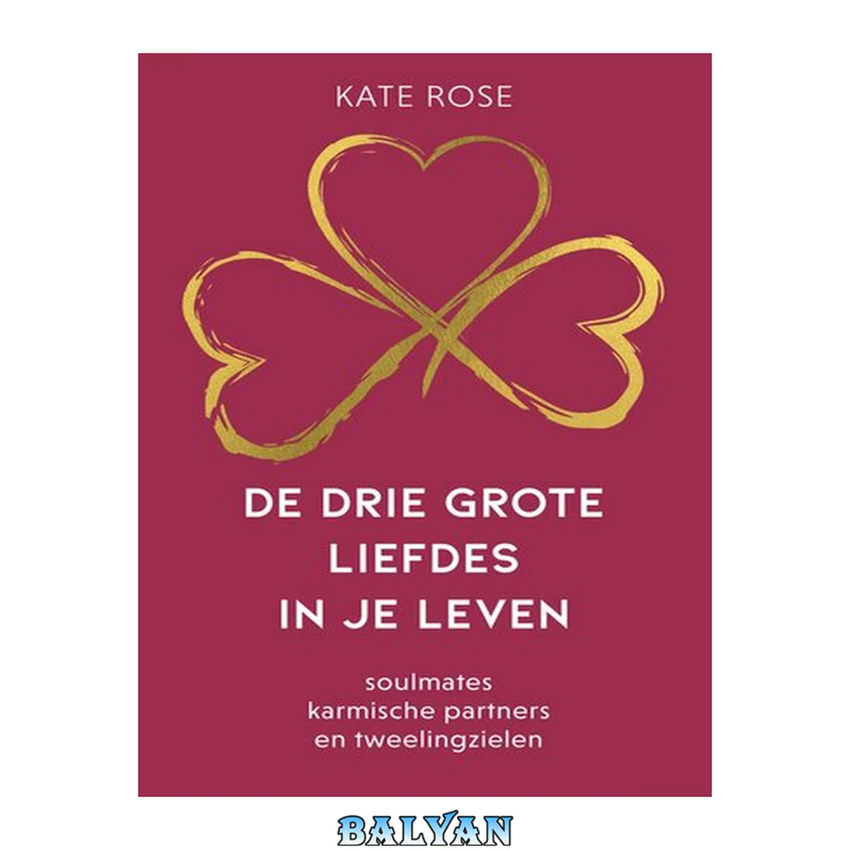جلد کتاب De drie grote liefdes in je leven : soulmates, karmische partners en tweelingzielen