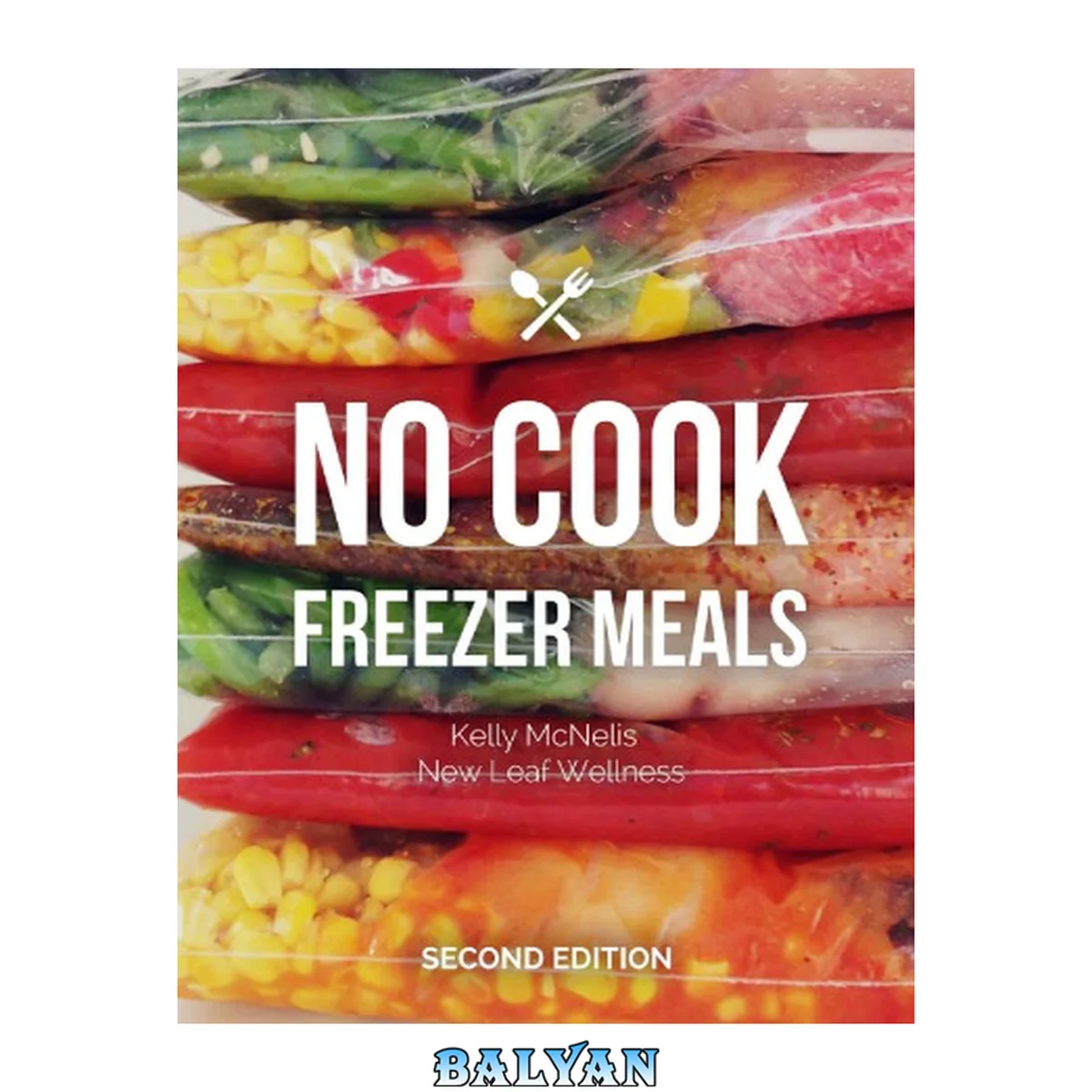 جلد کتاب No Cook Freezer Meals