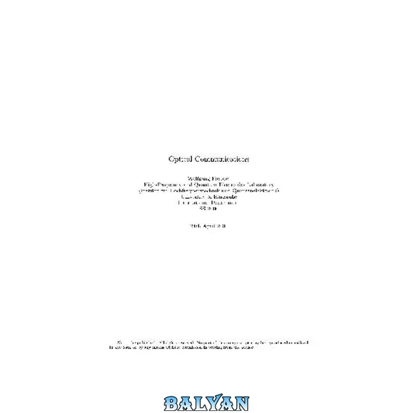 Optical Communications