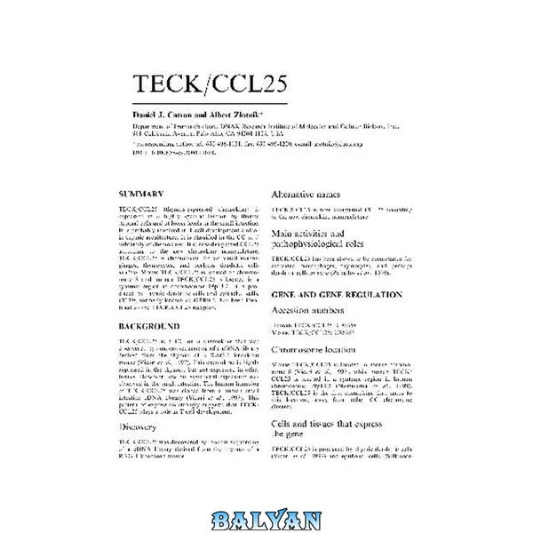 TECK/CCL25