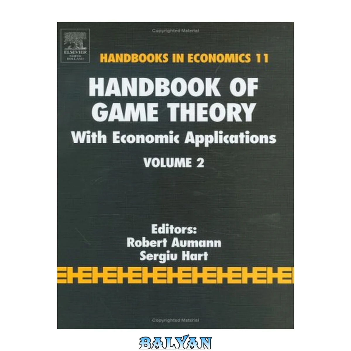 جلد کتاب Handbook of Game Theory with Economic Applications (Volume 2) (Handbooks in Economics)