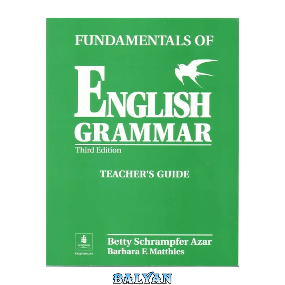 جلد کتاب Fundamentals of English Grammar: Teachers Book Full Text (Azar English Grammar)