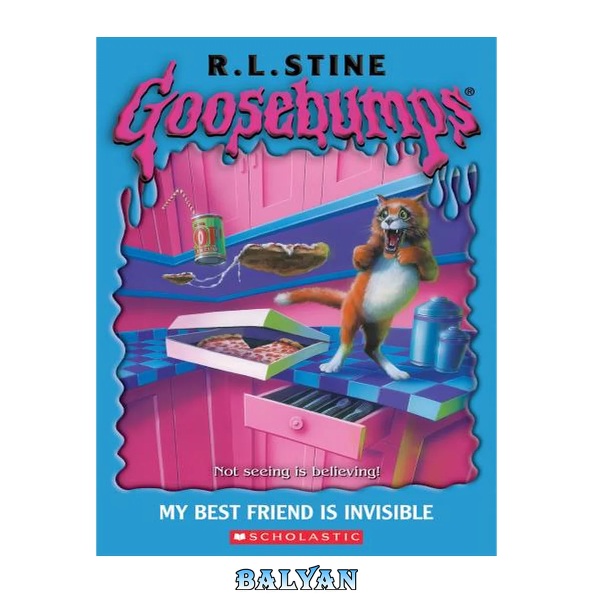 جلد کتاب My best friend is invisible [eBook - NC Kids Digital Library] : Goosebumps Series, Book 57