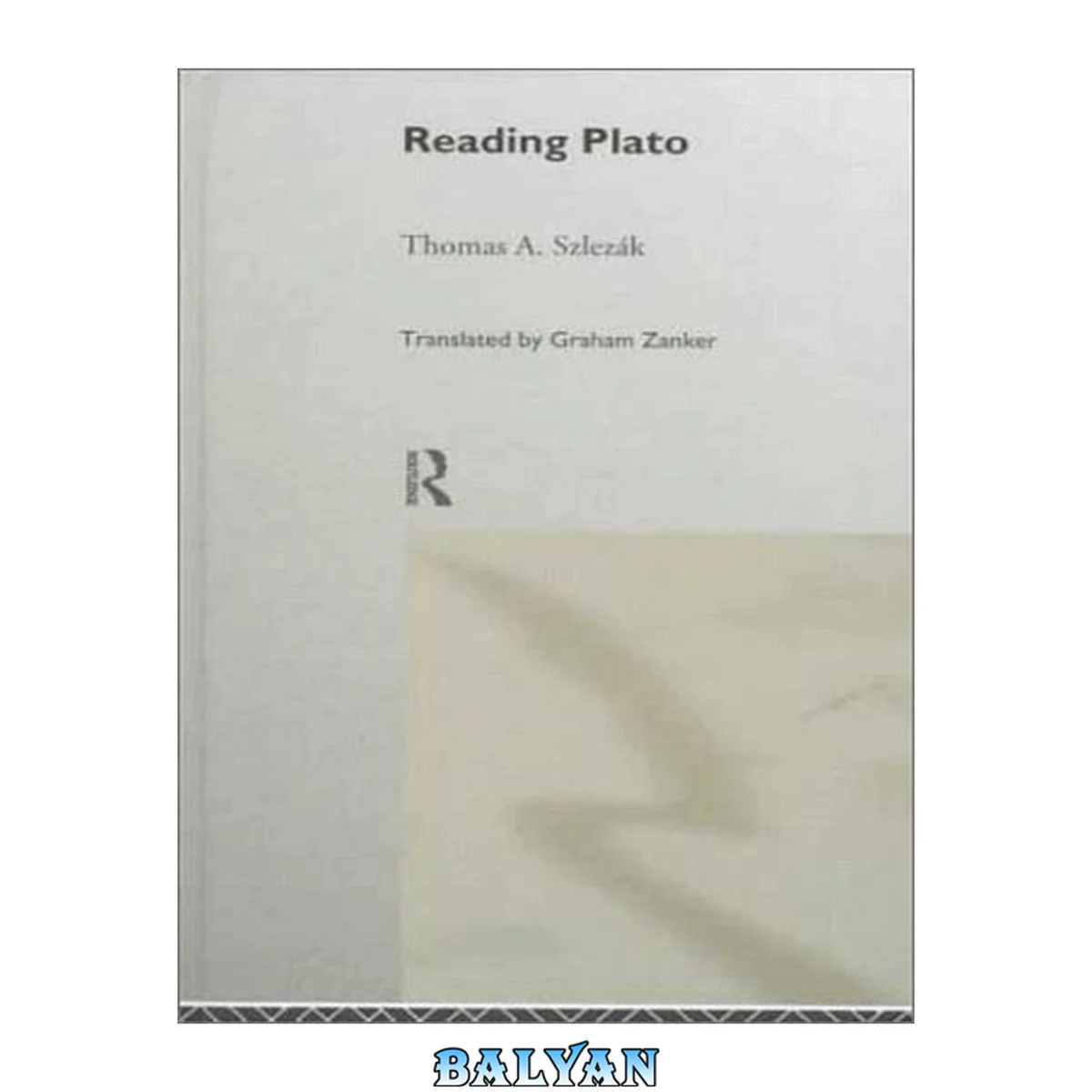جلد کتاب Reading Plato