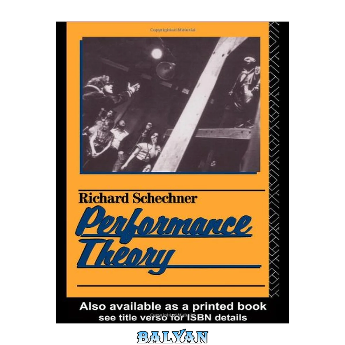 جلد کتاب Performance Theory