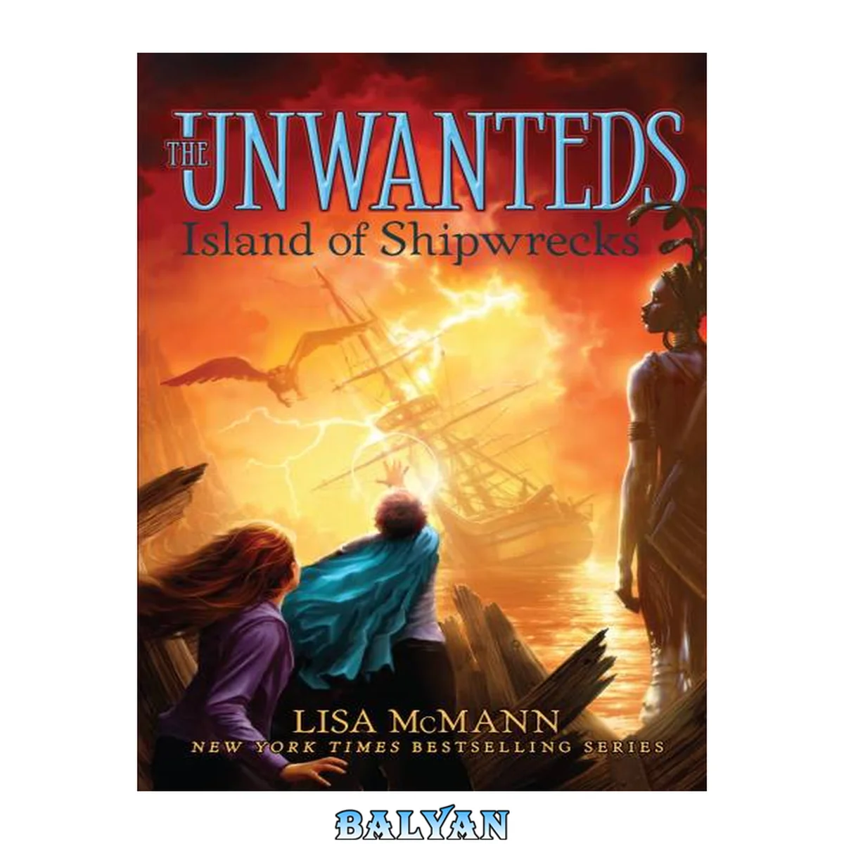 جلد کتاب Island of Shipwrecks : The Unwanteds Series, Book 5