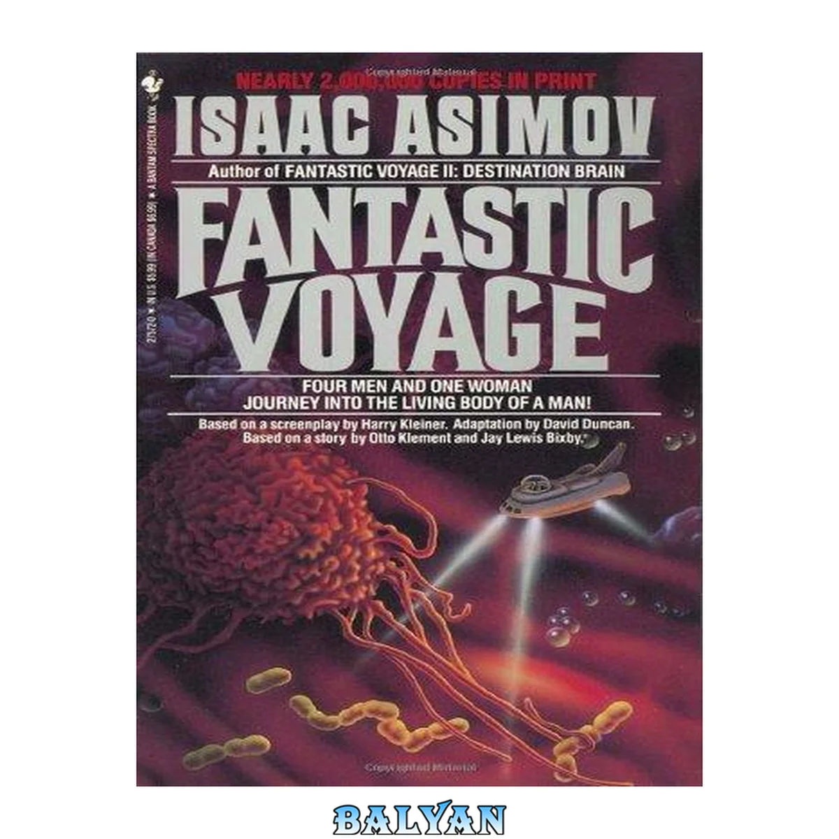 جلد کتاب Fantastic Voyage: Isaac Asimov