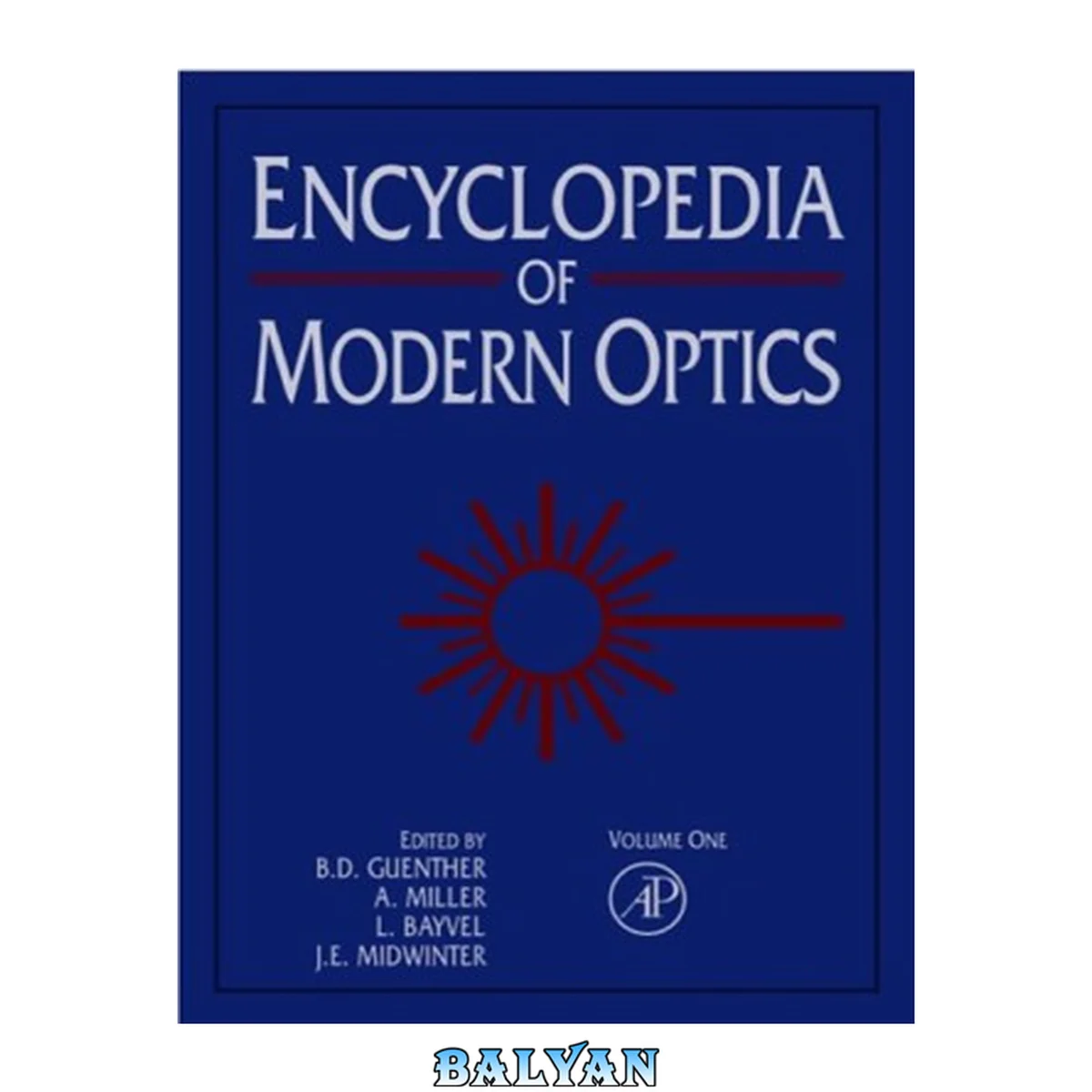 جلد کتاب Encyclopedia of Modern Optics