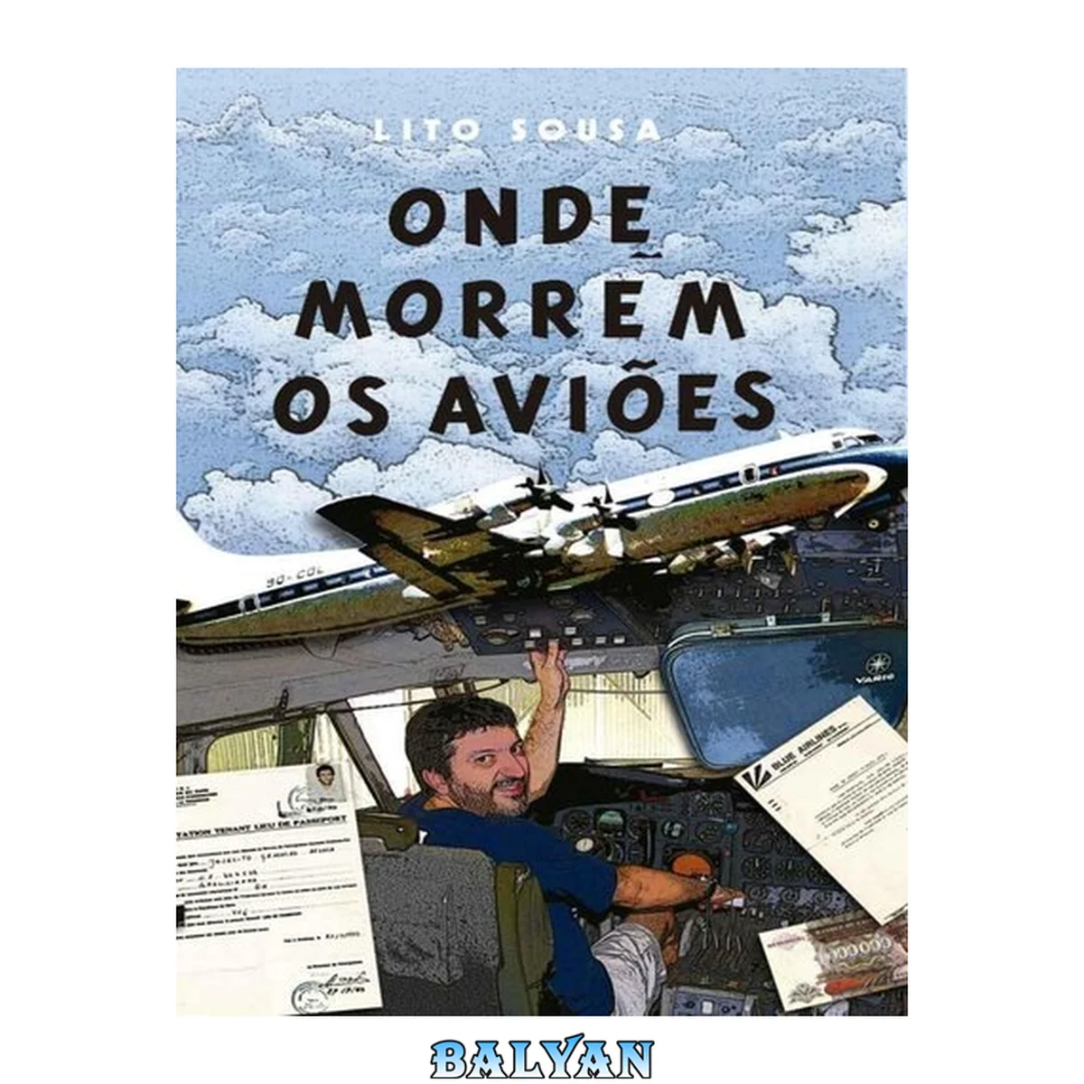 جلد کتاب Onde Morrem Os Aviões