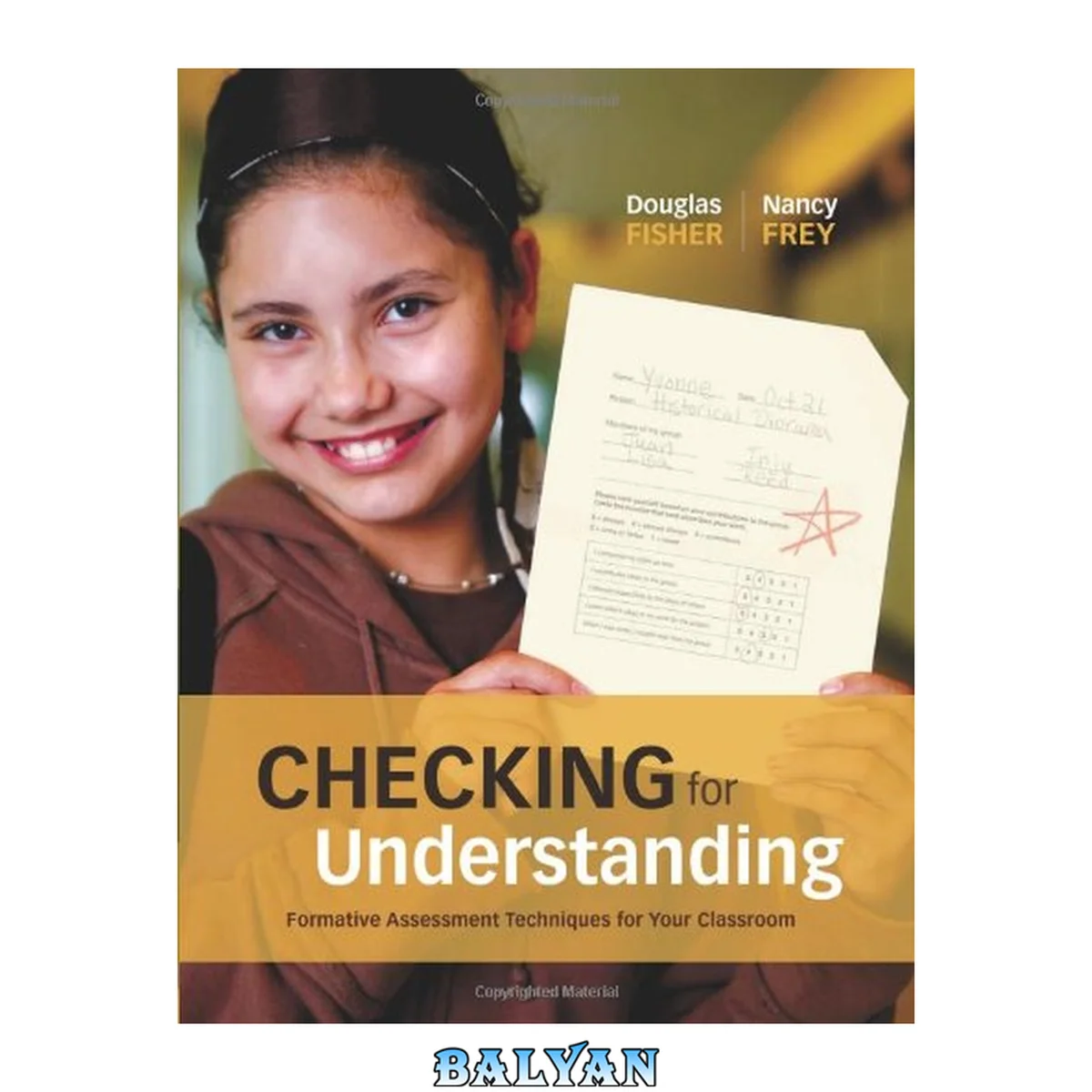 جلد کتاب Checking for Understanding: Formative Assessment Techniques for Your Classroom (Professional Development)