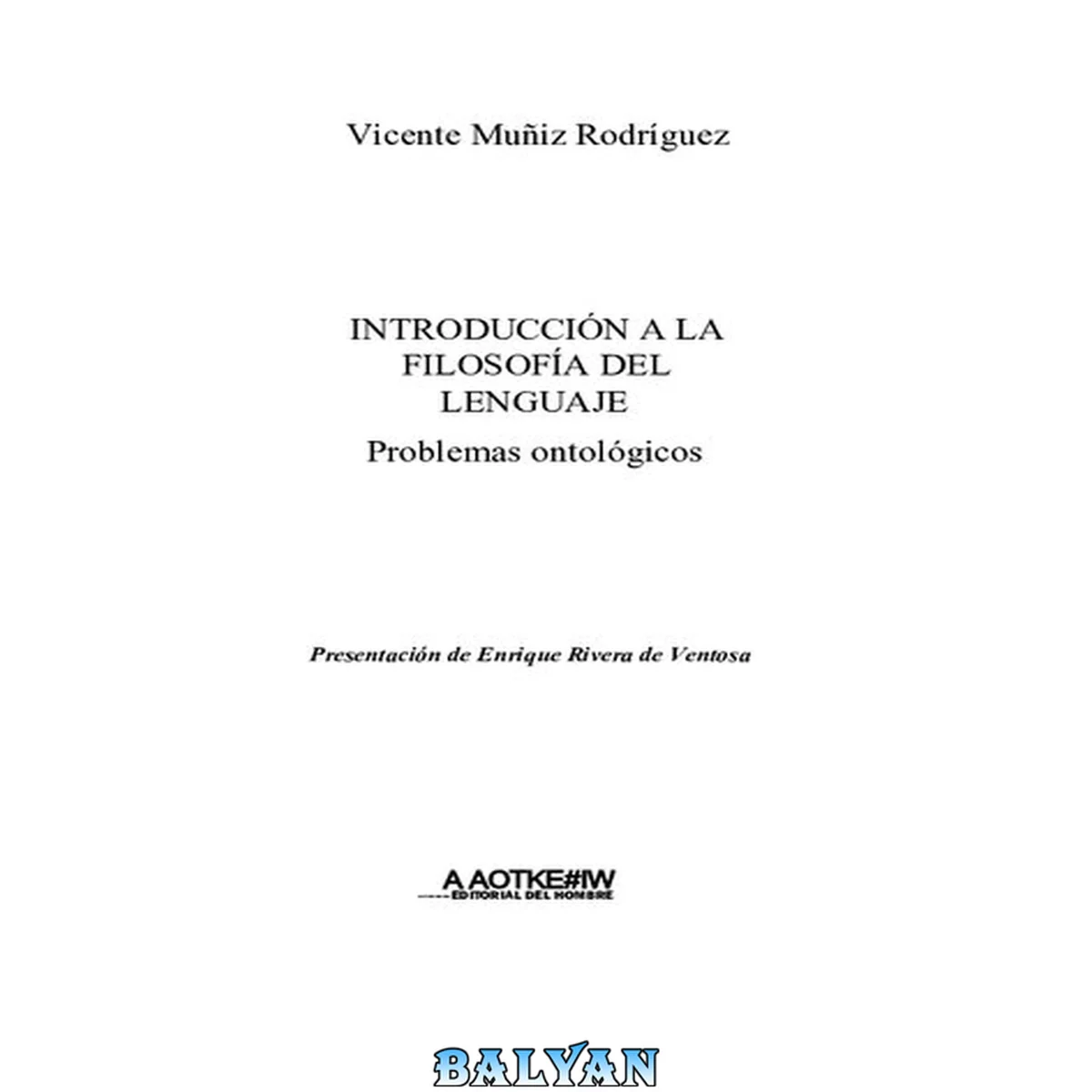 جلد کتاب Introducción a la filosofía del lenguaje: Problemas ontológicos
