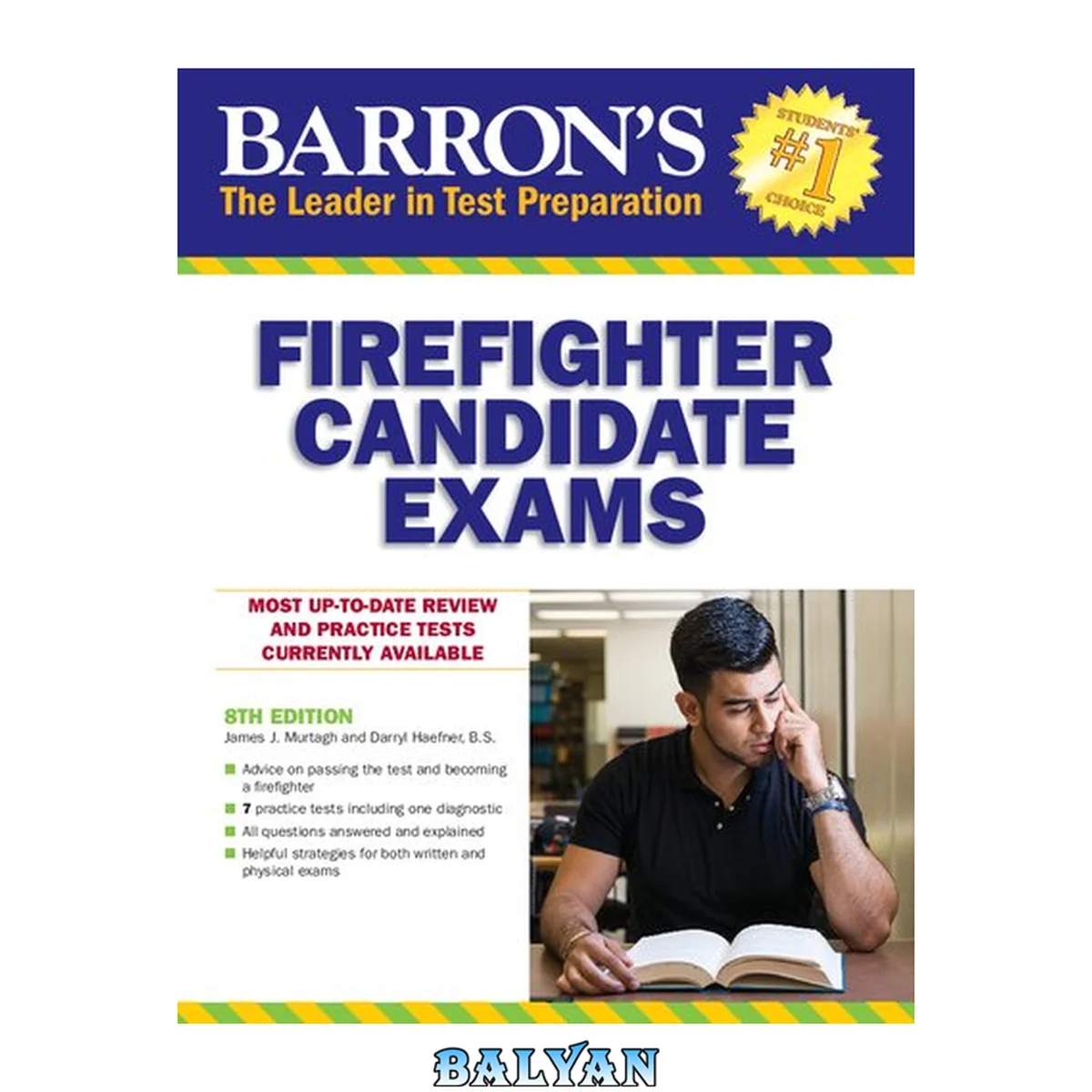 جلد کتاب Firefighter Candidate Exams (Barron's Test Prep)