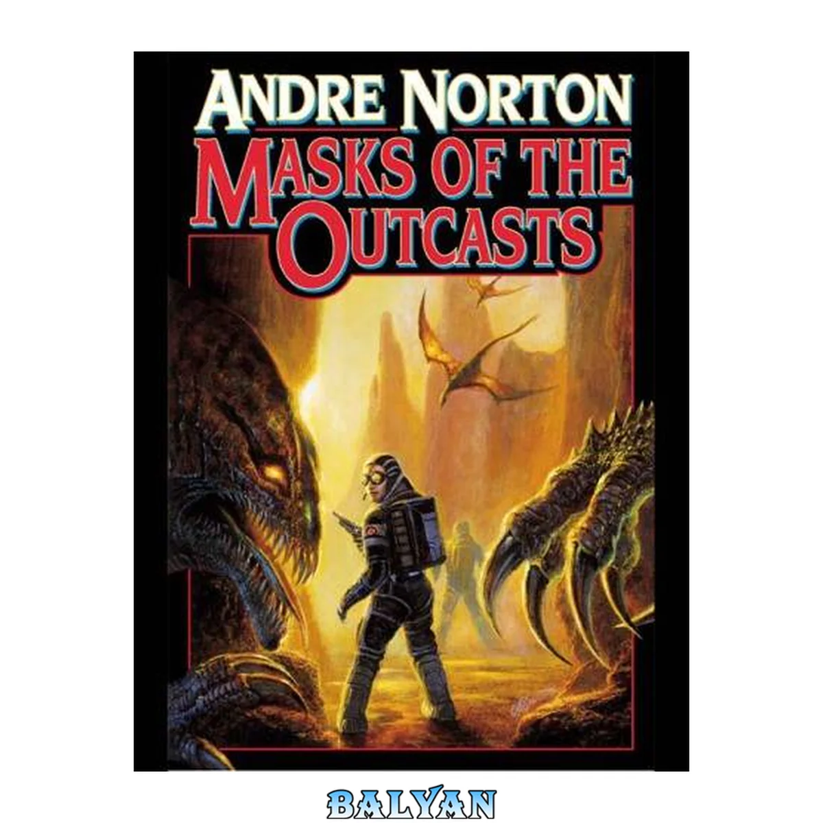 جلد کتاب Masks of the outcasts : containing Catseye and Night of masks
