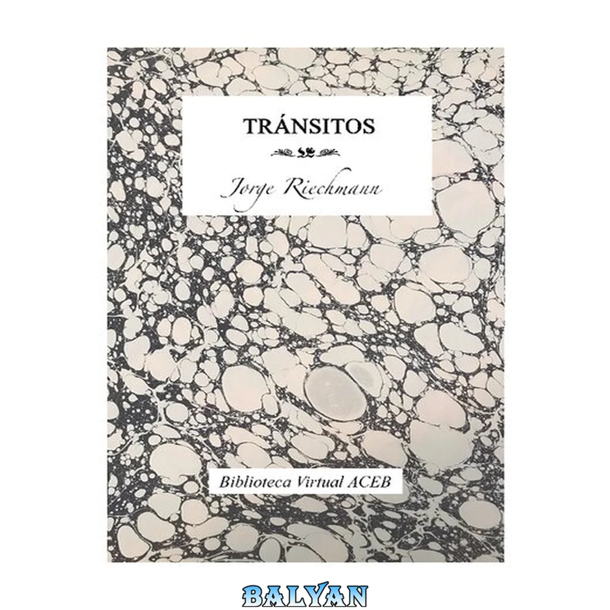 جلد کتاب Tránsitos
