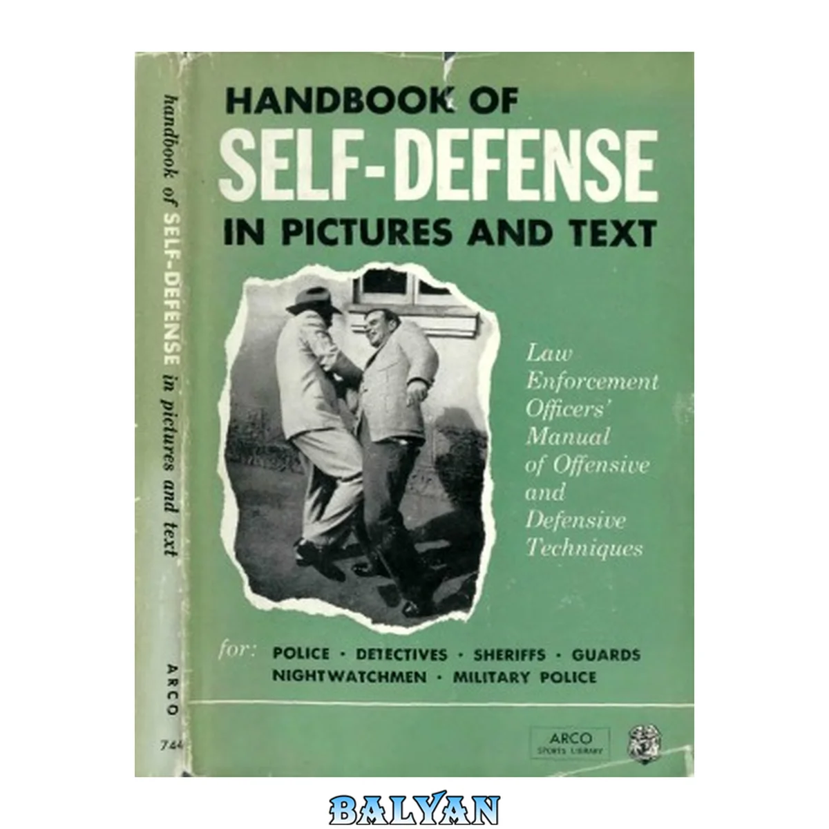 جلد کتاب Handbook Of Self-Defense in Pictures and Text