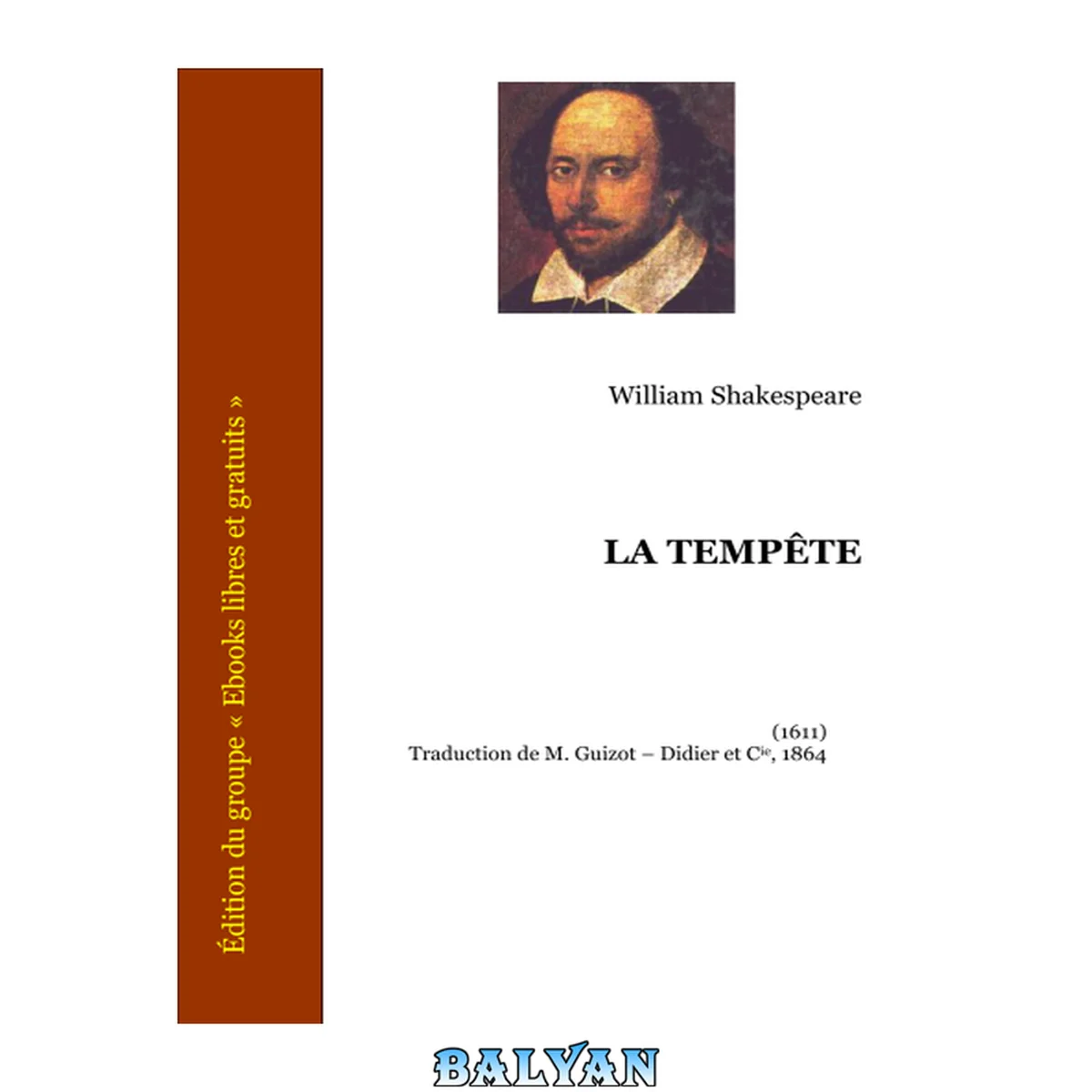 جلد کتاب La Tempête