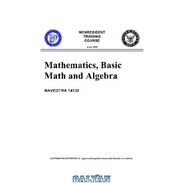 Mathematics - Basic Math and Algebra