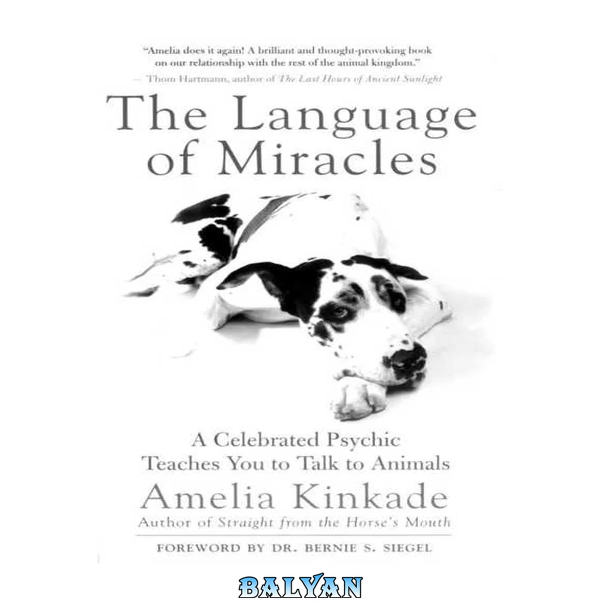 جلد کتاب The Language of Miracles: A Celebrated Psychic Teaches You to Talk to Animals