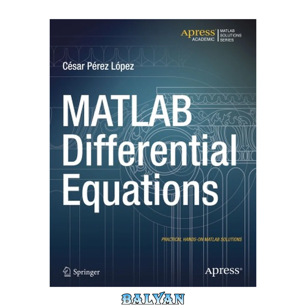 جلد کتاب MATLAB Differential Equations