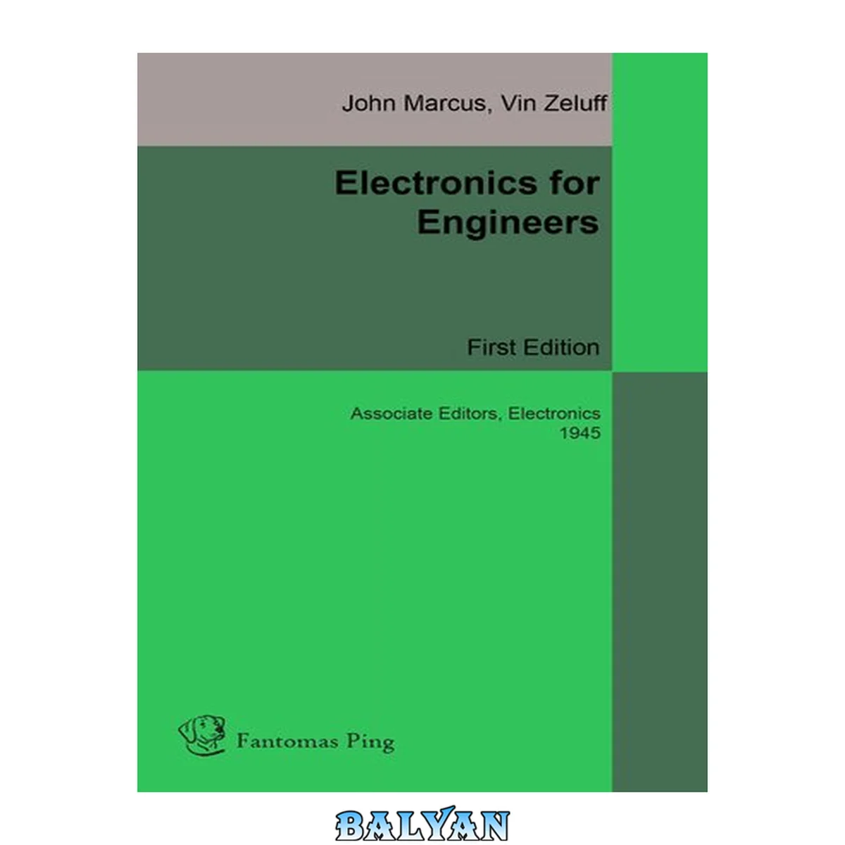 جلد کتاب Electronics for Engineers