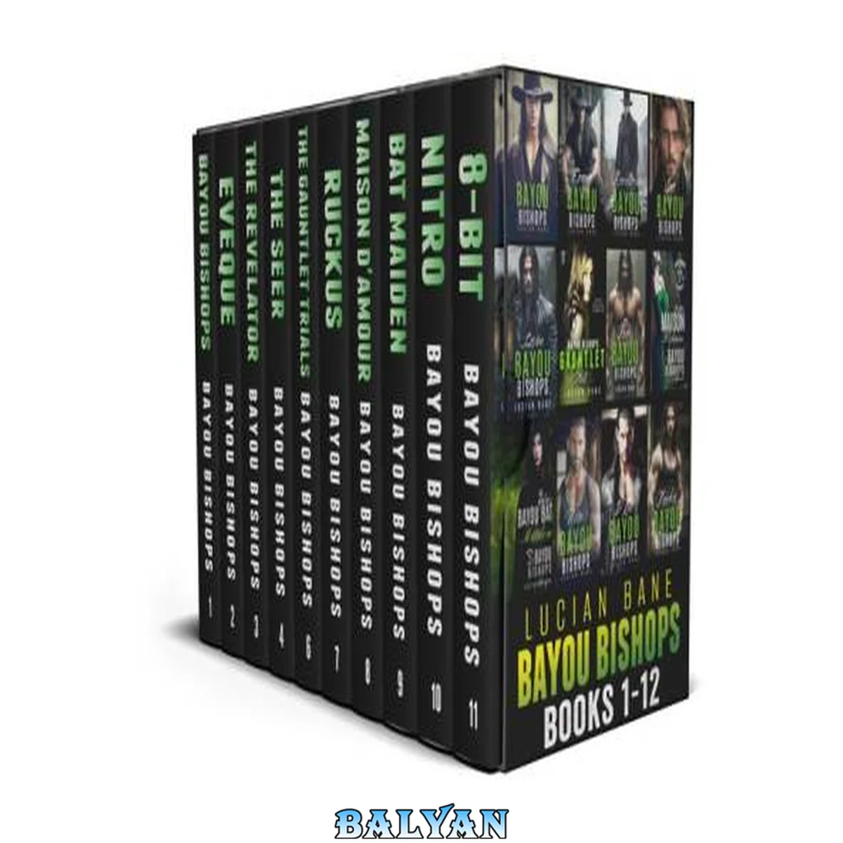 جلد کتاب Bayou Bishops Box Set: Books 1-12