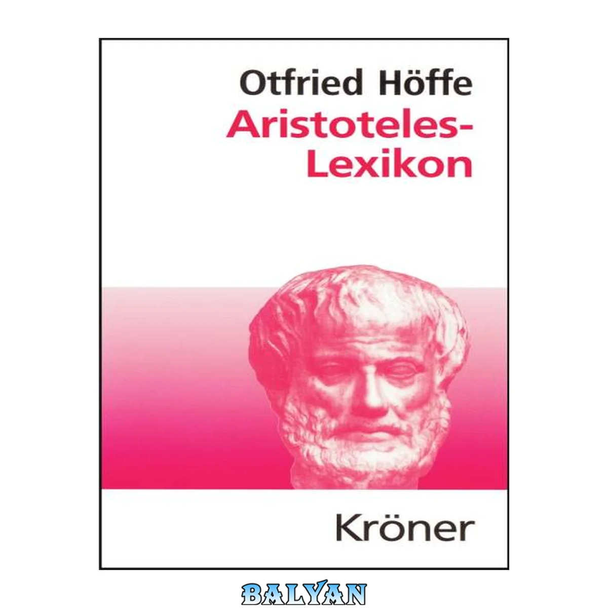 جلد کتاب Aristoteles-Lexikon