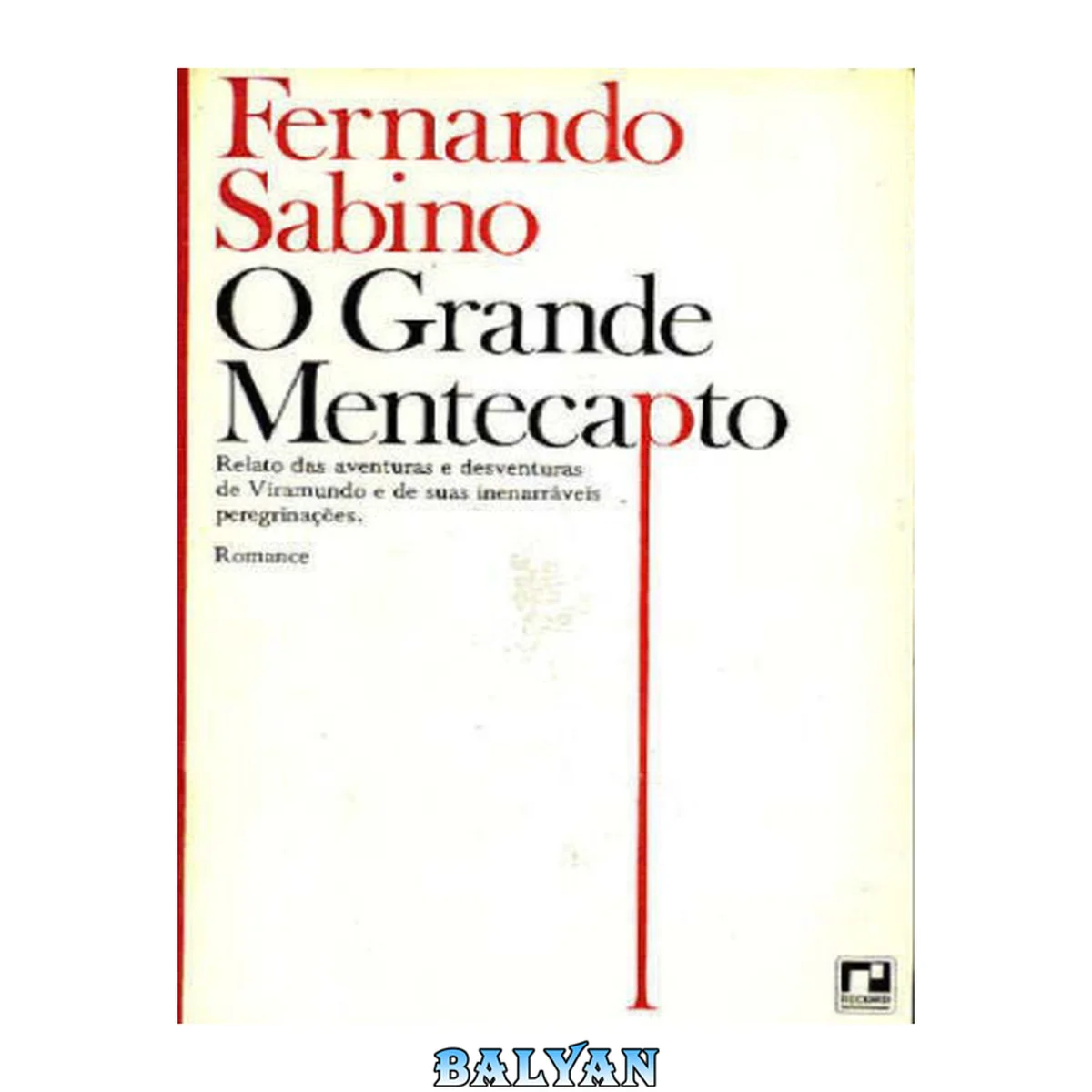 جلد کتاب O grande mentecapto