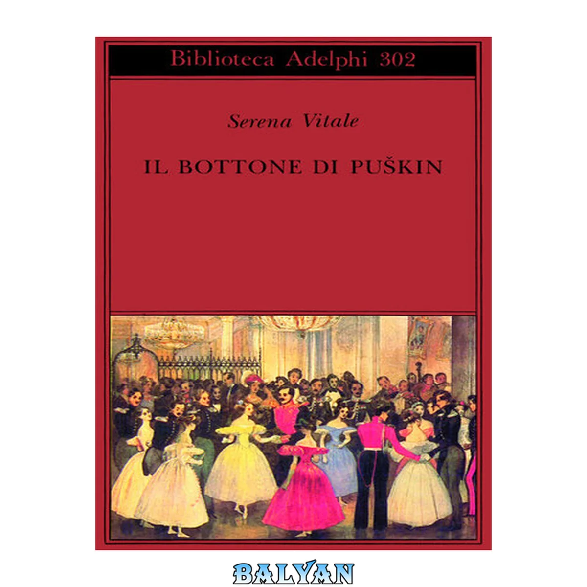 جلد کتاب Il bottone di Puškin (Biblioteca Adelphi) (Italian Edition)