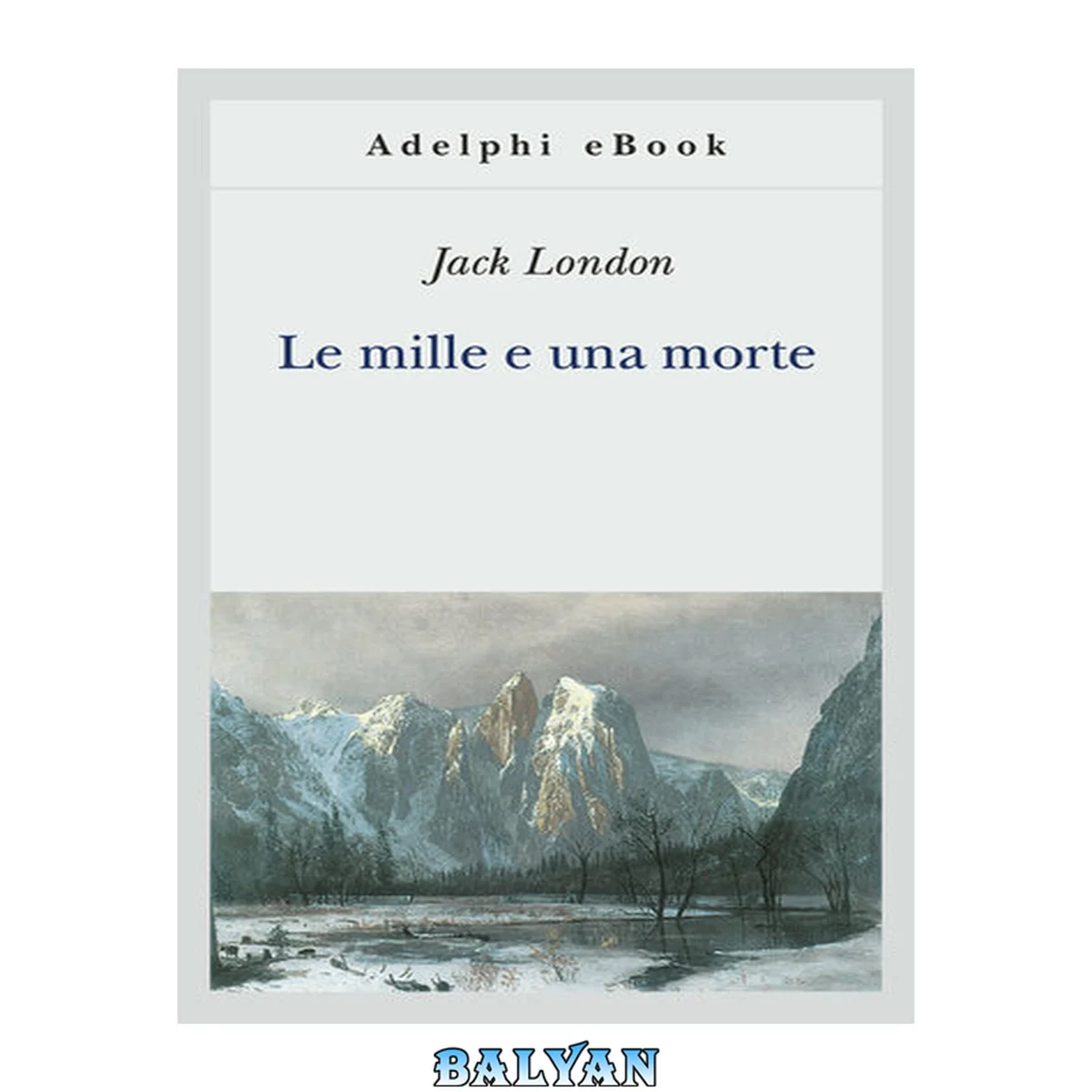 جلد کتاب Le mille e una morte