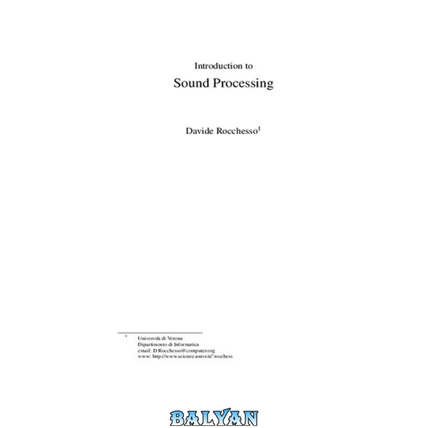 Introduction To Digital Audio Signal Processing