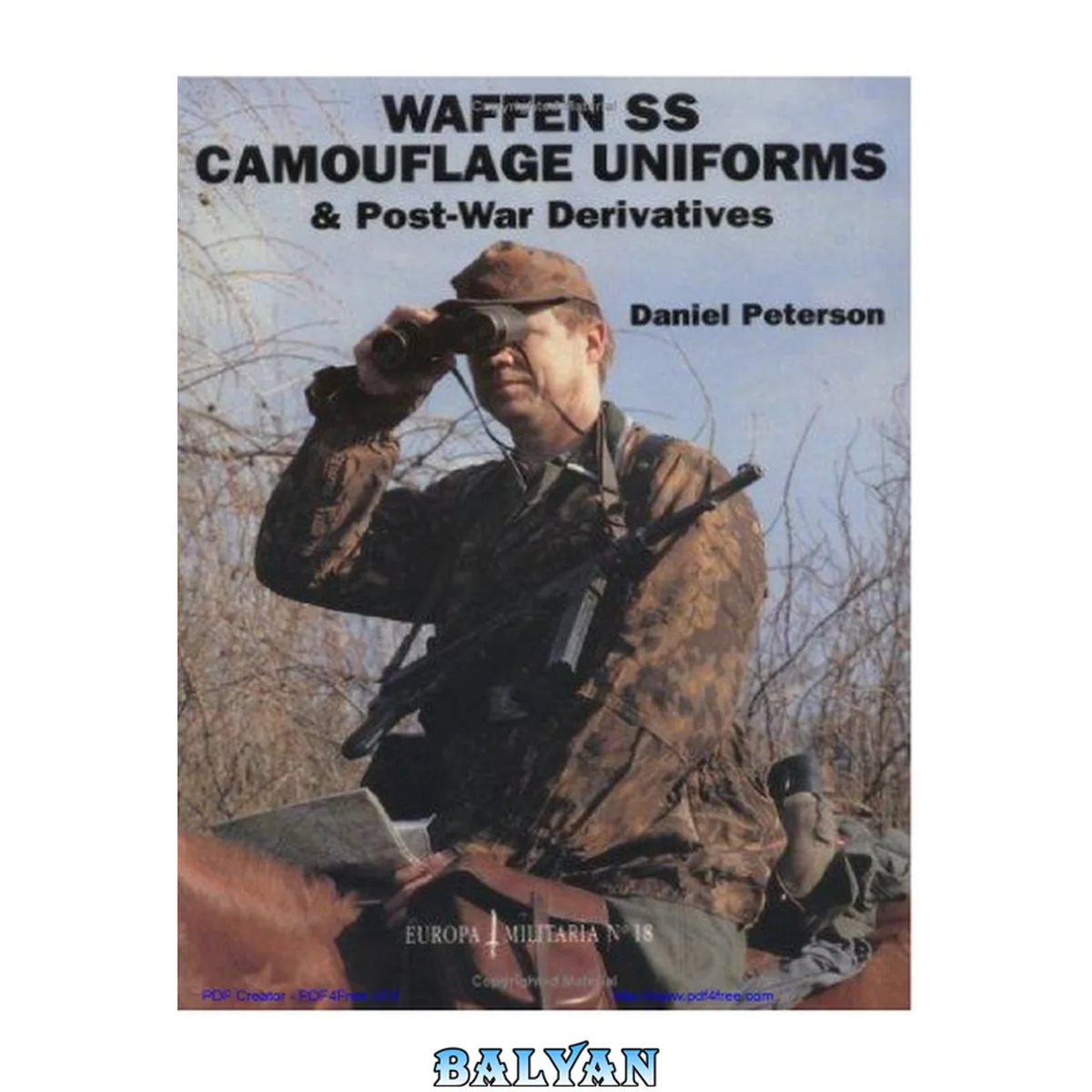 جلد کتاب Waffen Ss: Camouflage Uniforms and Post-War Derivatives (Europa Militaria)