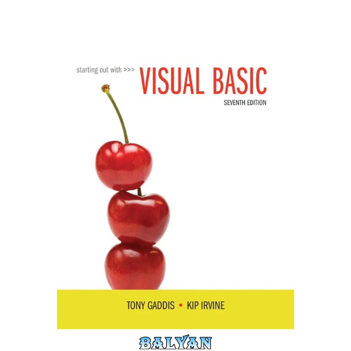 جلد کتاب Starting out with Visual Basic 2015