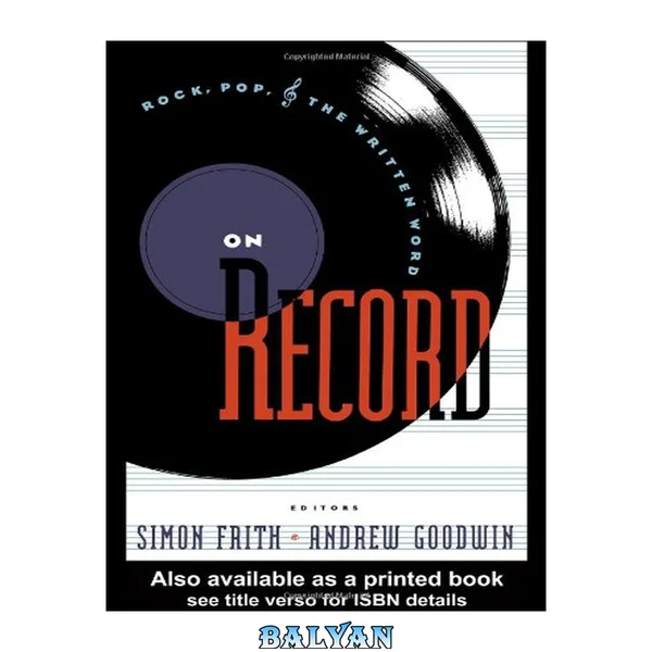 On record : rock, pop, and the written word