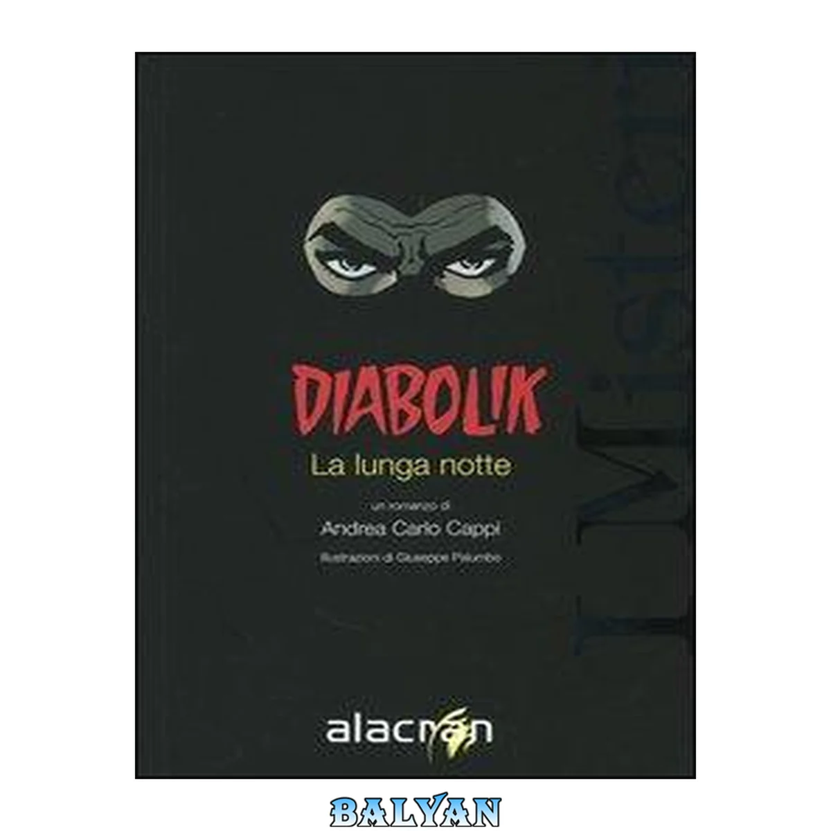 جلد کتاب Diabolik - La lunga notte
