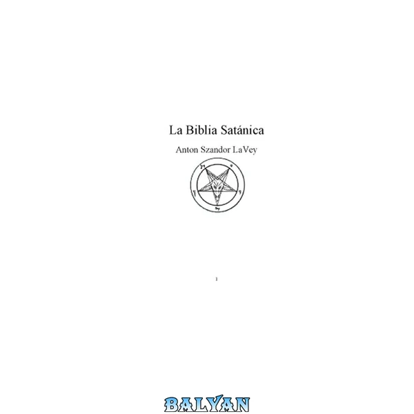 La Biblia Satánica